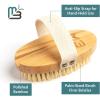 imageFirm Dry Brush ampamp Shower Brush for Body  Handheld Back Scrubber Body Brush Exfoliator ampamp Dead Skin Remover for Body Firm ampamp Tighten Skin Improve Circulation for Men ampamp Women by M3 NaturalsFirm Dry Brush