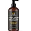 imageLavender Sensual Massage Oil with Collagen and Stem Cells Skin Tightening Therapy for Bum Thighs and Belly FastAbsorbing Cellulite Oil 8 fl oz by M3 NaturalsAnti Cellulite Oil and Lymphatic Drainage Massager Kit