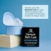 imageRetainer Cleaner and Soak Container NoMess Cleaning Tablets with Universal Denture Bath Case and Strainer Multipurpose for Mouth Guard Stains Odor and Plaque 92 Tablets  1 Bath by M3 Naturals120 Count