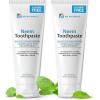 imageFluorideFree Neem Toothpaste with Mint for Adults ampamp Kids with Sensitivity  Vegan Gluten ampamp SLS Free Herbal Formula for Sensitive Teeth Healthy Gums and Fresh Breath 423 oz 120g Pack of 3 by M3Neem 2 Pack