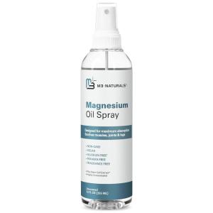 imageMagnesium Lotion for Kids amp Babies with Sensitive Skin  Unscented Formula Soothes Tired Legs Supports Restful Nights Sleep Moisturizes amp Hydrates Skin 8 fl oz 237 mL by M3Magnesium Oil Spray