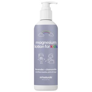 imageMagnesium Lotion for Kids amp Babies with Sensitive Skin  Unscented Formula Soothes Tired Legs Supports Restful Nights Sleep Moisturizes amp Hydrates Skin 8 fl oz 237 mL by M3Lavender Magnesium Lotion for Kids