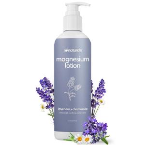 imageMagnesium Lotion for Kids amp Babies with Sensitive Skin  Unscented Formula Soothes Tired Legs Supports Restful Nights Sleep Moisturizes amp Hydrates Skin 8 fl oz 237 mL by M3Lavender  Chamomile Magnesium Lotion