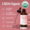 image:imageOrganic Cold Pressed Castor Oil RollOn Nourishing Treatment HexaneFree USDA Organic Idea for Hair Skin amp Brows  MessFree Applicator 3 fl 0z 89 mL by M3Black Castor Oil Kit 4 fl oz