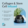 image:imageAntiCellulite Body Scrub for Skin Tightening Firming Moisturizing amp Smoothing Exfoliating Formula for Legs Glutes Hands amp Feet with Stem Cells Collagen Coconut amp Jojoba Oil 16oz  M3Charcoal 1 Pack