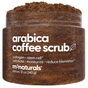 image:imageAntiCellulite Body Scrub for Skin Tightening Firming Moisturizing amp Smoothing Exfoliating Formula for Legs Glutes Hands amp Feet with Stem Cells Collagen Coconut amp Jojoba Oil 16oz  M3Arabica Coffee 12 Ounce Pack of 1